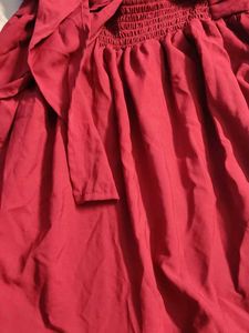 Mini Flared Bow Dress