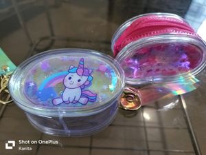 Cute kids purse set with keychain 2Combo