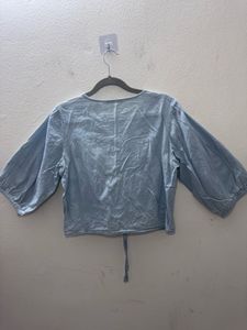 Denim Blue Top
