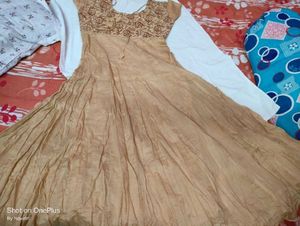 Pure Cotton Anarkali Dress