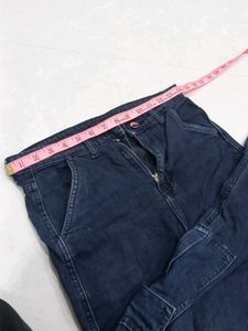 Cargo Denim Pants