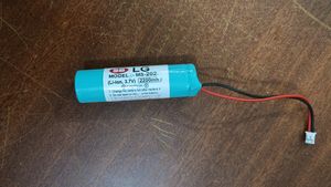 L.G Lithium Battery 🔋 2200mAh