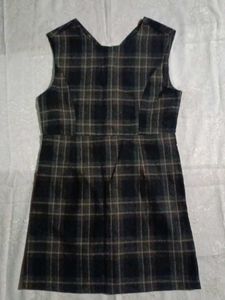 Plaid Sleeveless Dress