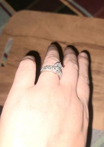American Diamond New Ring