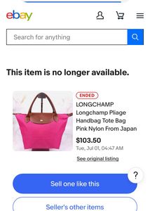 Authentic Longchamp Bag