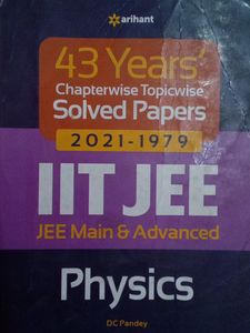 43 Years Chapertwise Topicwise Solved Papers Jee