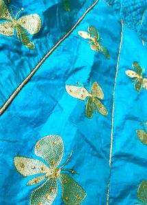Seagreen Butterfly Frock