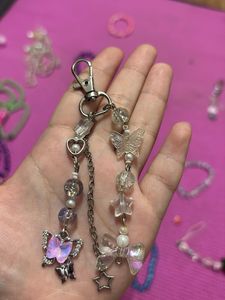 Butterfly Charm Keychain