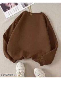 Brown Broken Heart Graphic Sweatshirt