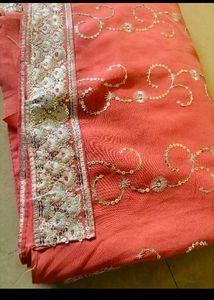 Saree With Stiched Blouse
