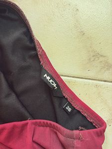 Burgundy Skirt