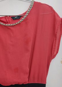 Max Black And Pink Dress