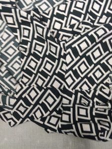 Kibo Brand Chic Geometric Print Romper
