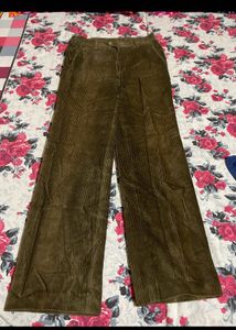 Corduroy Wide Leg Pants