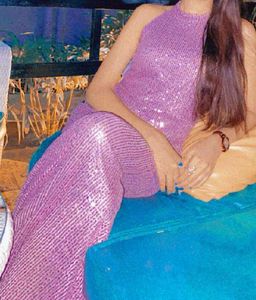 Sparkly Purple Dress