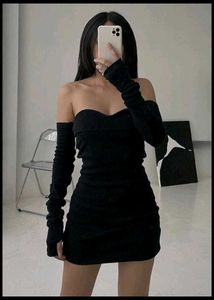 Sweetheart Neck Bodycon Mini Dress