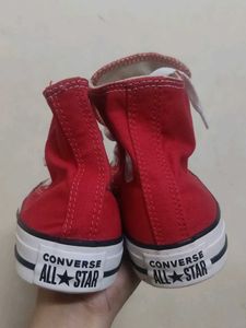 Red Converse Sneakers