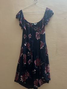 Off Shoulder Midi Dress