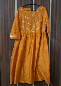 Elegant Orange Kurta