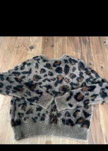 Zara Animal Print Cardigan