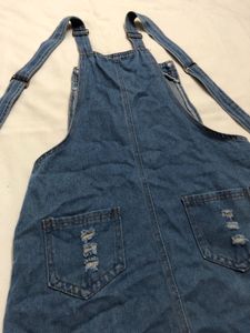 Denim Overall Dress
