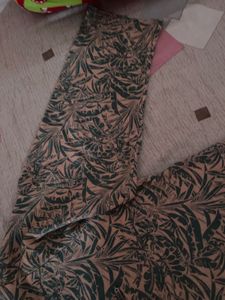 Patterned Long Sleeve Top