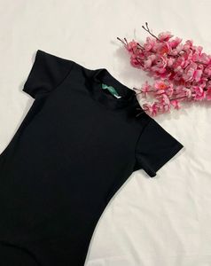 Black Midi Bodycon Dress