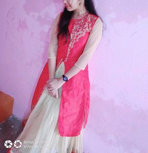 Ethnic Gown With Jacket❤️
