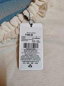 One Shoulder Ruffle DetailTextured Short Top