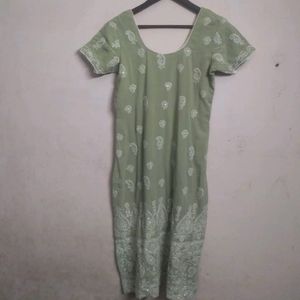 chikankari complete kurta set