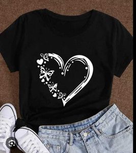 black Korean Style T-shirt