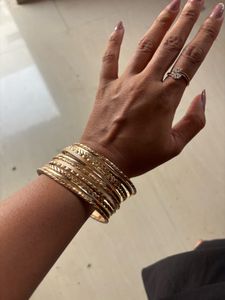 Savana Gold Bangle Set