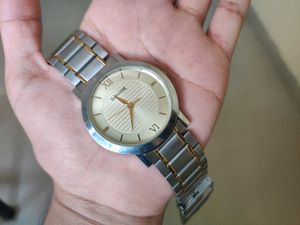 Sonata Silver Watch