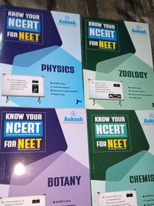 Aakash NCERT NEET Books - Complete Set