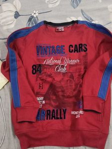 Vintage Cars Graphic Sweatshirt