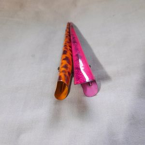 💝Combo Metal Beak Hair Clip Butterfly Clips Hair Accessories Jewelry Fashion Trendy Women&#39;s Girl&#39;s Accessories Aesthetic Yellow Pink Color Clips Low Cash Coin Offer Grab It Asap Donation Recycling