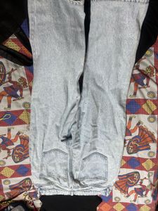 Light Wash Wide Leg Jeans