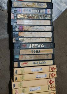 Vintage VHS Tape Collection
