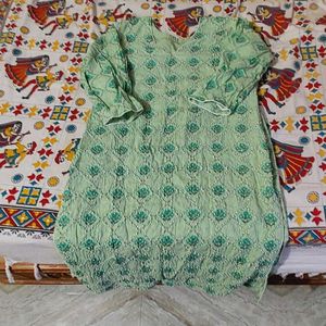 Mint Green Bandhani Suit Set
