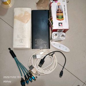 Used Power Banks &amp; Cables sale