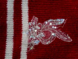 Cute Red &amp; White Striped Sweater