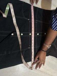 Black Denim Shortdress