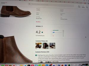 Men Mid Top Leather Chelsea Boots