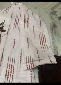 Combo Mustard And White Suits With Jhumke Free
