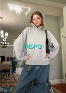 Oversized Grey Hoodie - UNISEX