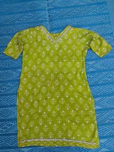 Lime Green Kurta