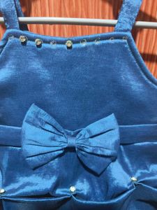 Baby Girl Blueberry Balloon Frock