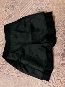 Black Pleated Skirt