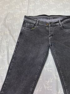 Gray Denim Jeans