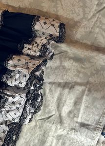 Black And White Skirt